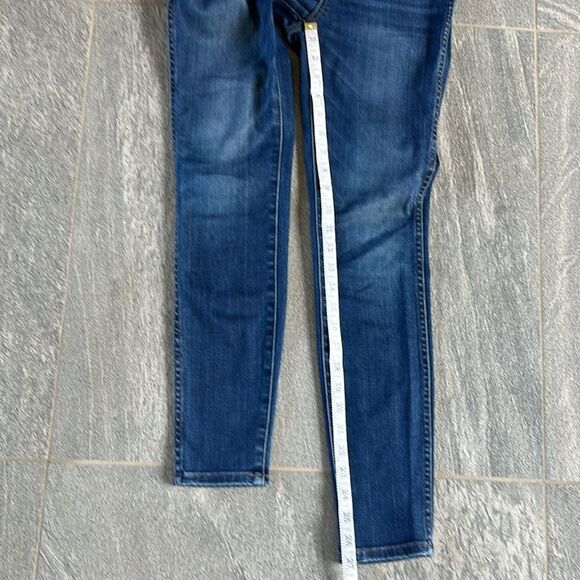 EUC Madewell 10" High-Rise Magic Pockets Skinny TENCEL Denim Jeans Women 0 / 25 - Picture 14 of 16